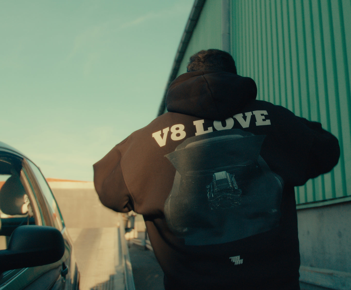 V8 Love VACANCY Oversized Hoodie